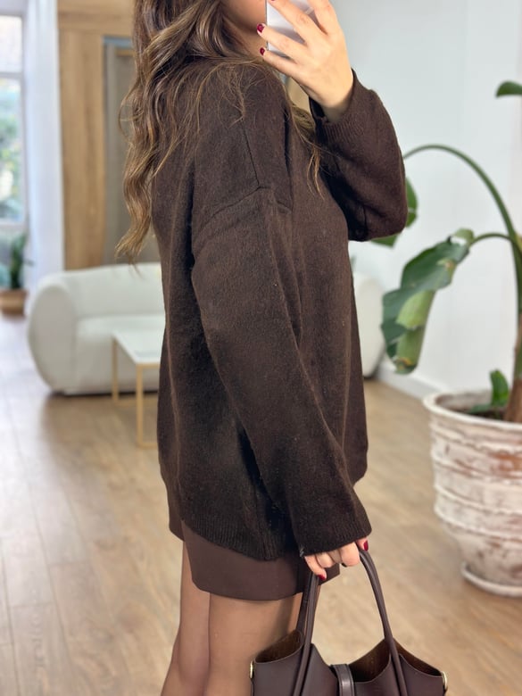 Orjinal Marka Basic Kazak - Acı Kahve