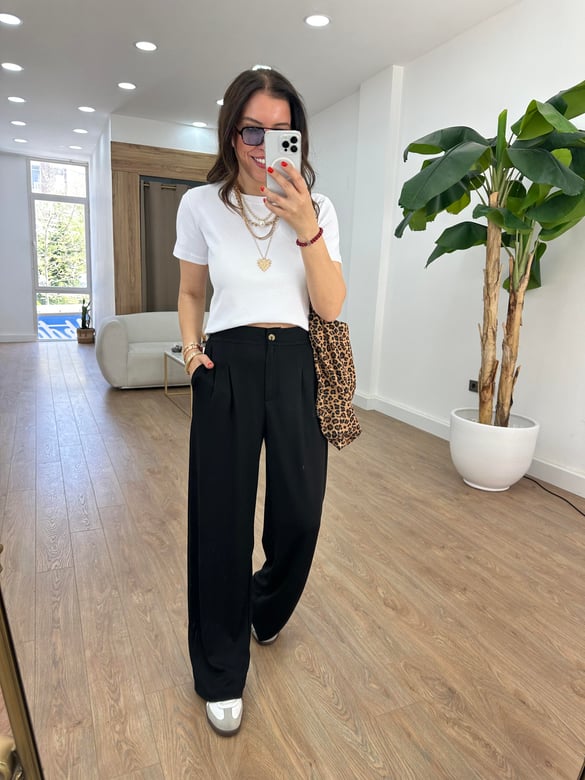 Orjinal Marka Modal Pantolon - Siyah