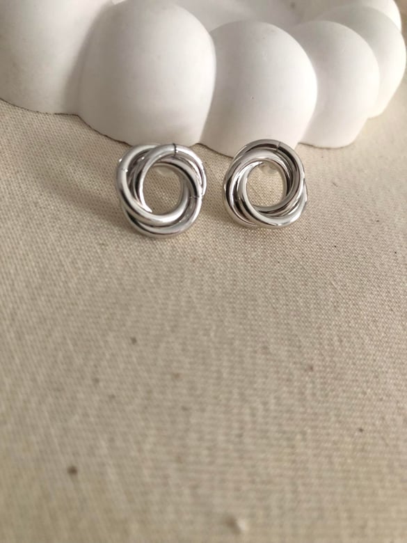 Pinterest Gümüş Küpe