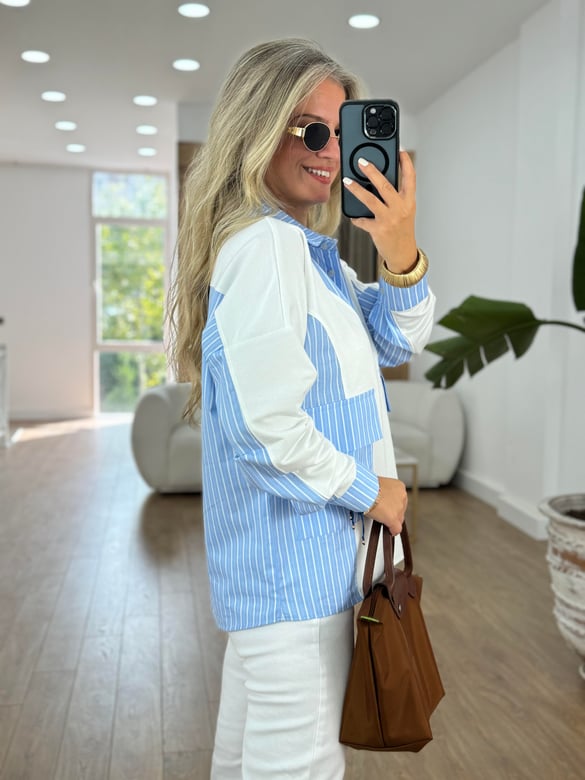 Poplin Garnili Sweatshirt 