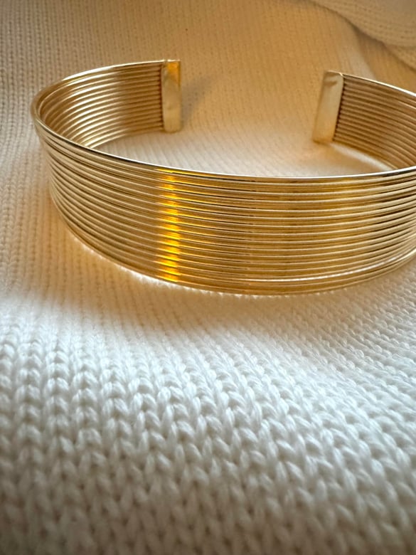Vip Seri Kalın Telli Gold Boyun Kolye