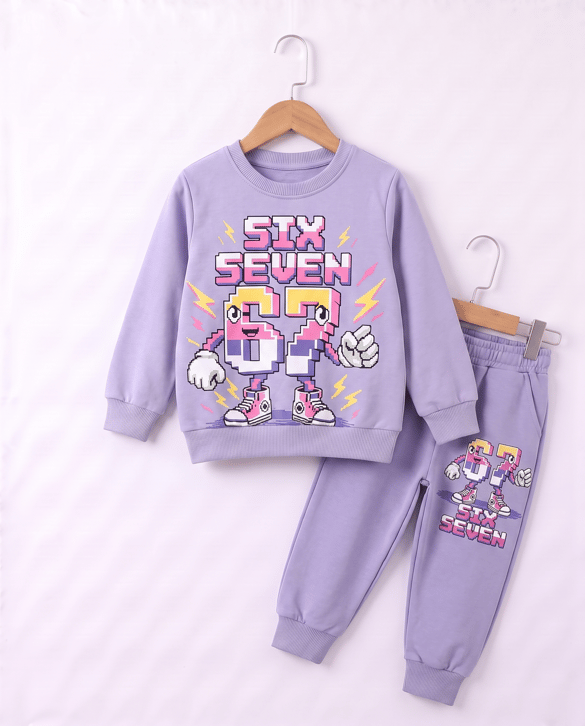 261056 Six Seven Kız Çocuk Takım MOR