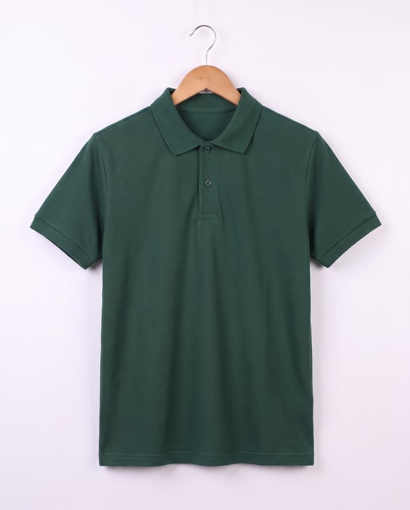 2626-2 Polo Yaka Okul Lakost T-shirt (11-14 Yaş) HAKİY