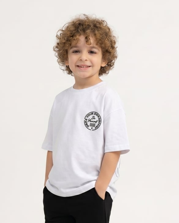 4262092 Write Your Nakışlı Erkek T-Shirt BEYAZ