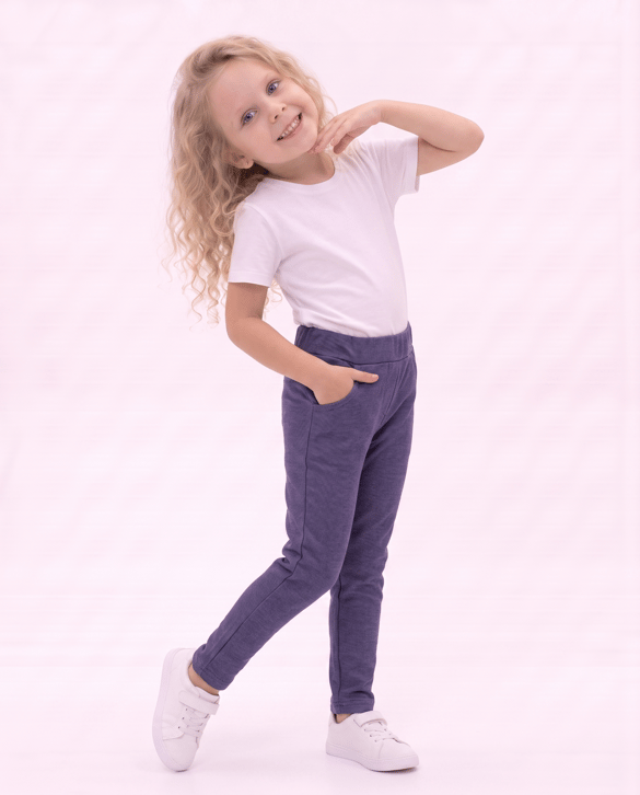 51546 Havuç Paça Pantolon LACIVERT