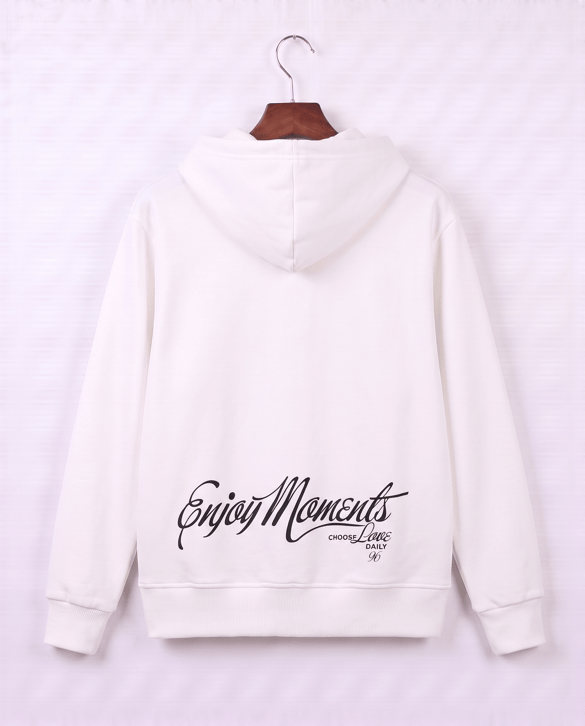 8264266 W Nakışlı Üç Ülik Şardonlu Fermuarlı Sweat KREM