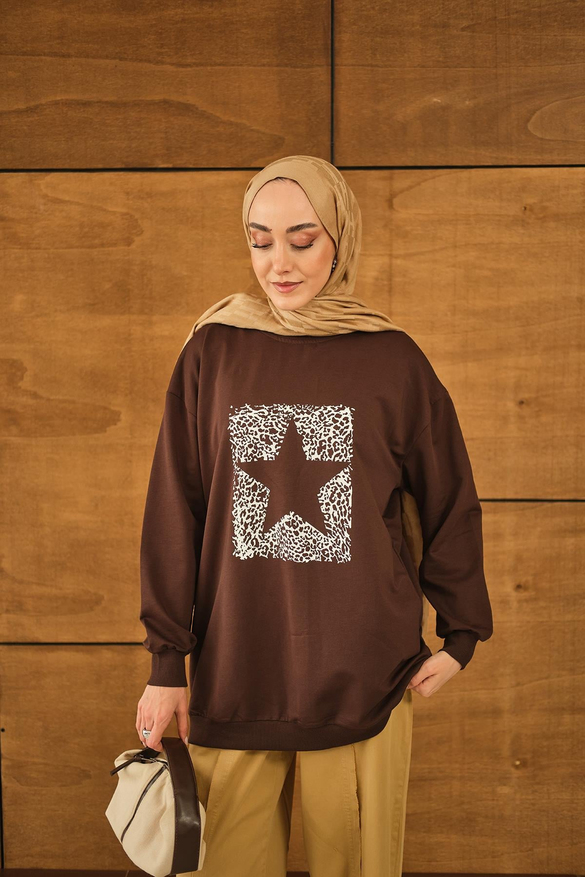 Kahverengi Sweatshirt