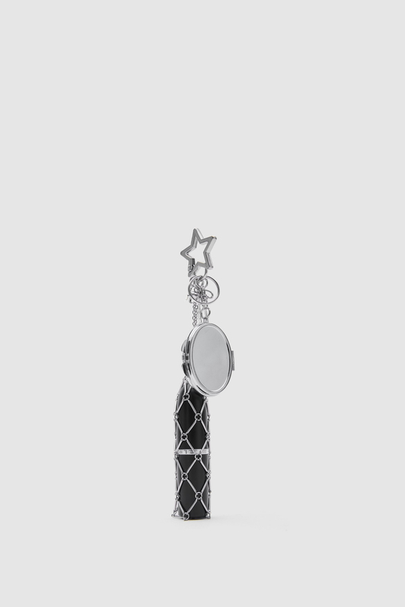 Lipstick Gloss Yıldızlı Charm Gümüş