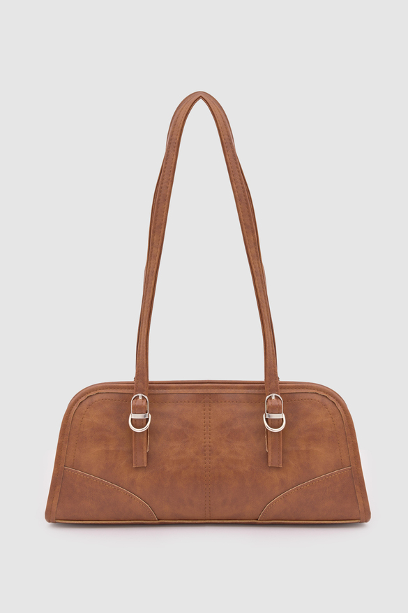Vanity Baget Çanta Taba