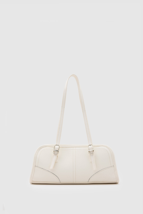 Vanity Baget Çanta Krem