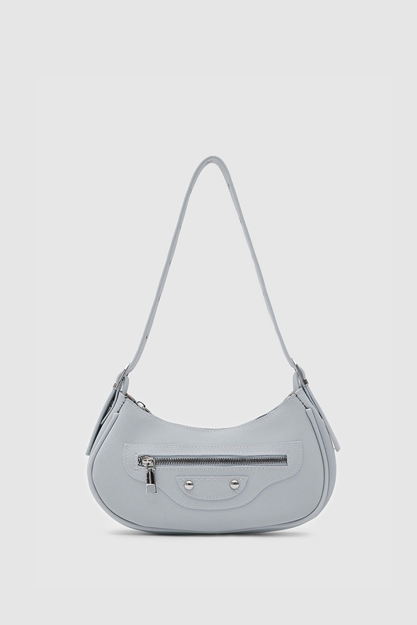 Sandy 90's Retro Baget Çanta Bebe  Mavi