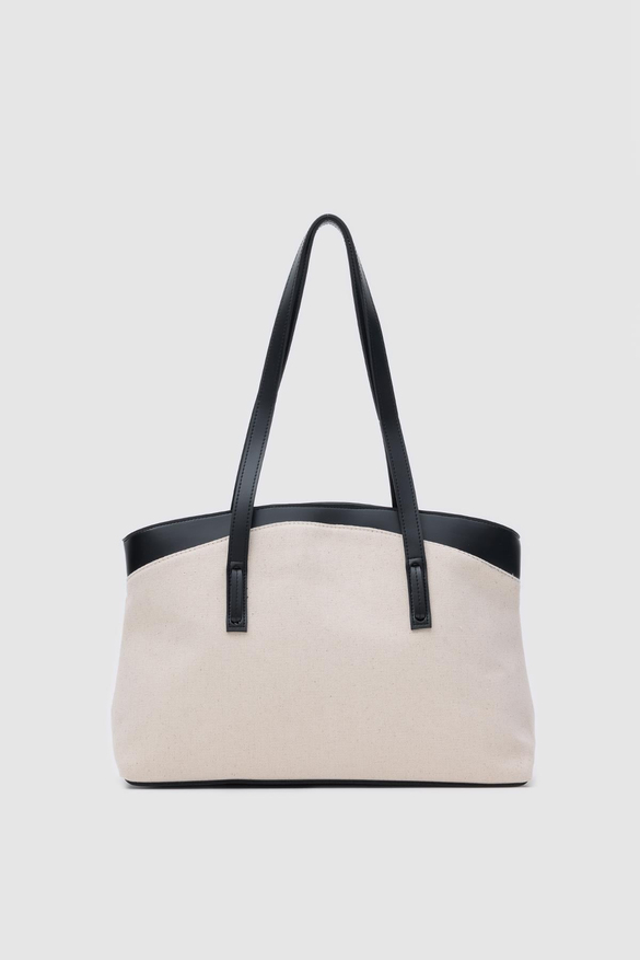 Citta Kanvas Tote Bag Siyah