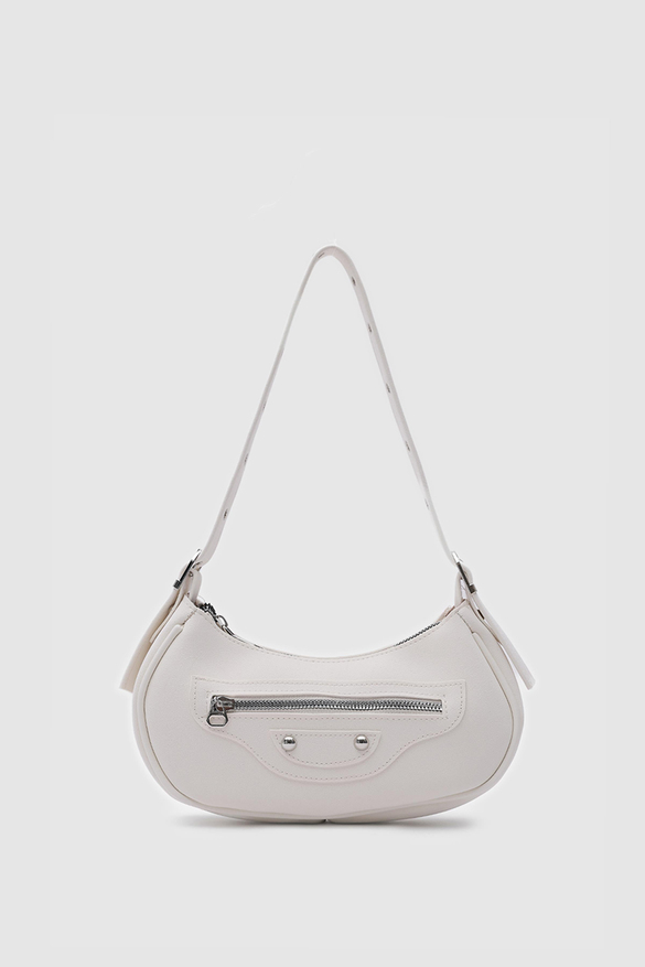 Sandy 90's Retro Baget Çanta Vanilla