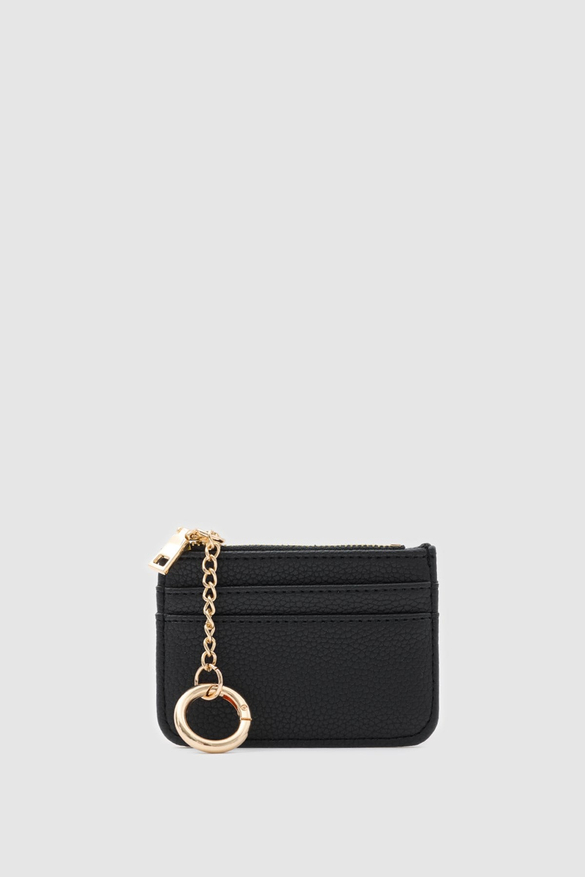 Nook Fermuarlı Charm Kartlık Siyah