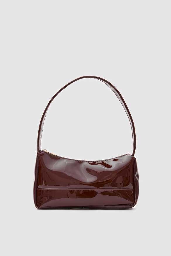 Basic Baget Çanta Casper Rugan Bordo