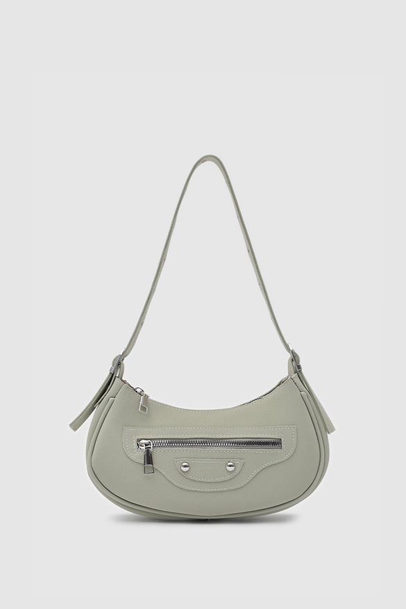 Sandy 90's Retro Baget Çanta Mint