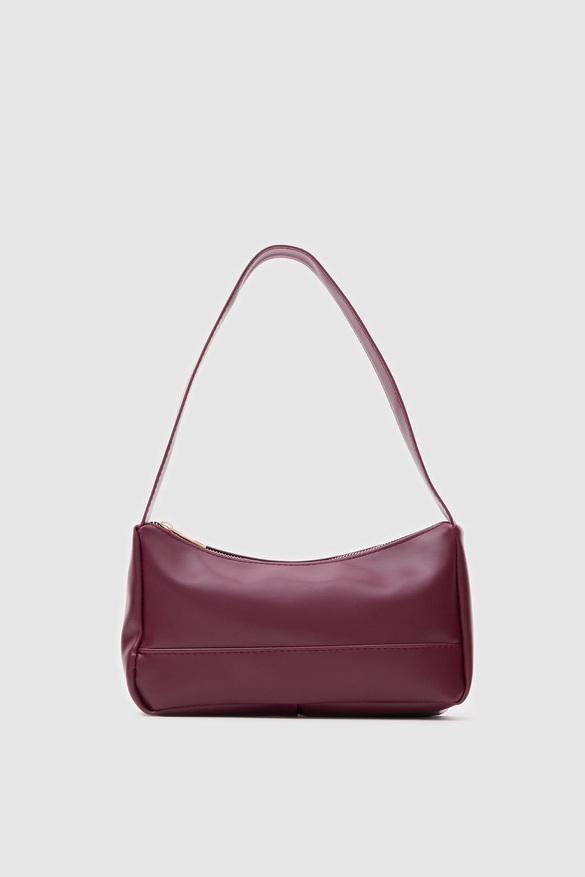 Basic Baget Çanta Casper Bordo