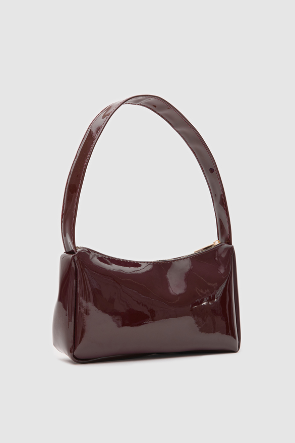 Basic Baget Çanta Casper Rugan Bordo