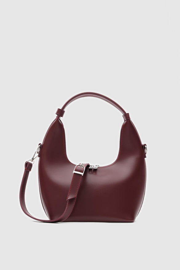 Docpe Bucket Çapraz Çanta Bordo | Shule Bags