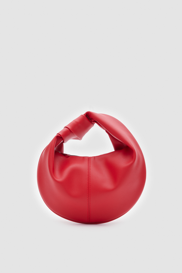 Düğümlü Kadın Baget Çanta Capsule Kırmızı