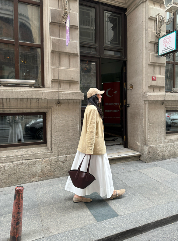 Marta Acı Kahve Omuz Çantası