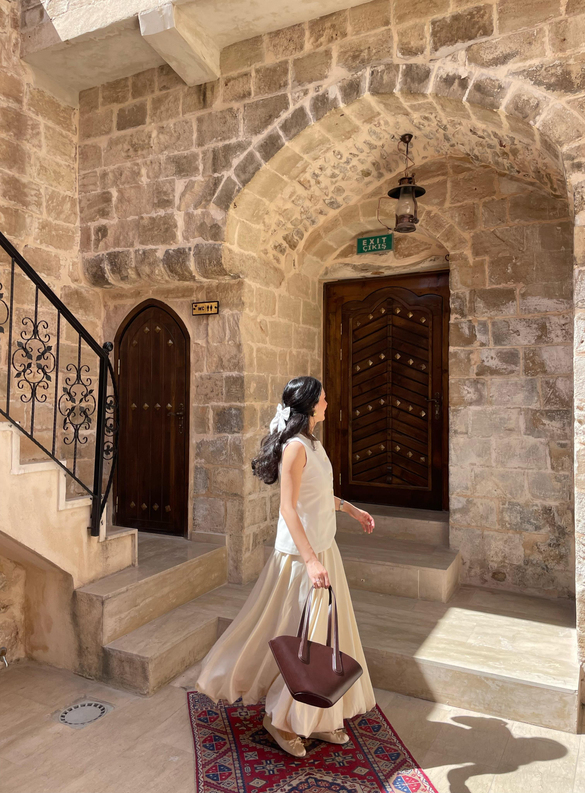 Marta Acı Kahve Omuz Çantası