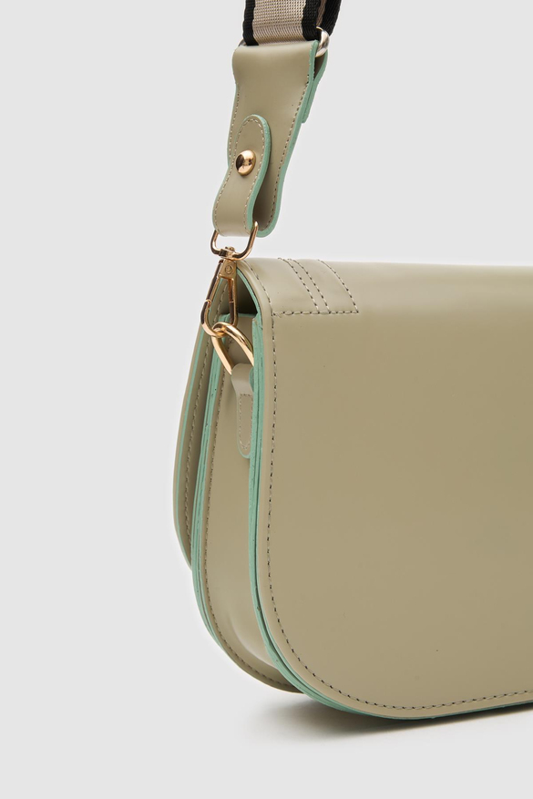 Oval Çapraz Çanta Punch Mint