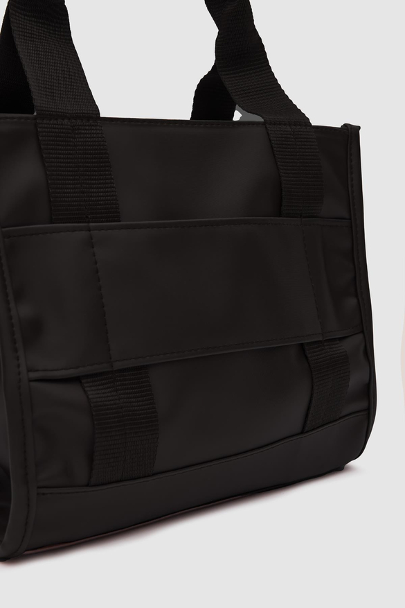 Saten Tote Bag Conroy Siyah