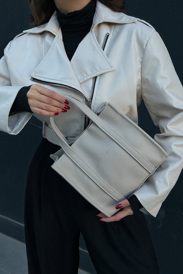 Suni Deri Medium Tote Bag Glenn Bej