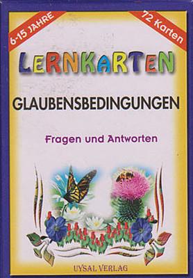 Lernkarten - Glaubensbesıngungen / Fragen und Antworten Kolektif Uysal Yayınevi 
