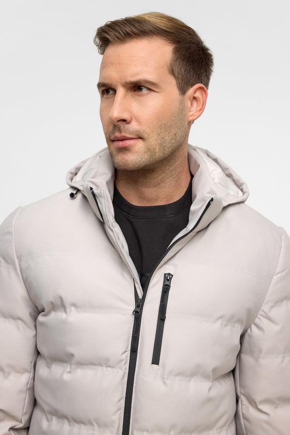 Bej Slim Kapitone Mont