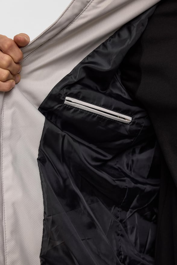 Bej Slim Kapitone Mont