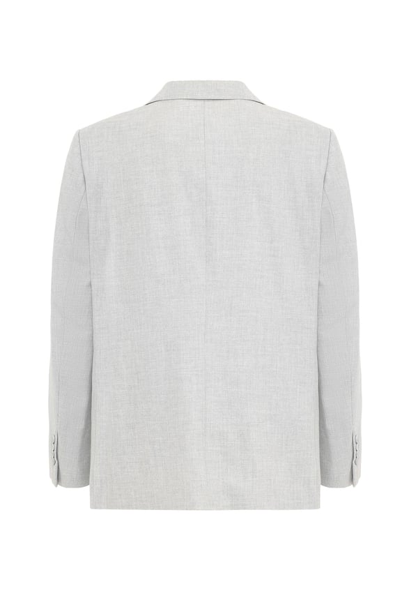 Gri Regular Desenli Mono Yaka 6 Drop Takım Elbise