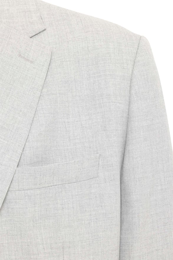 Gri Regular Desenli Mono Yaka 6 Drop Takım Elbise