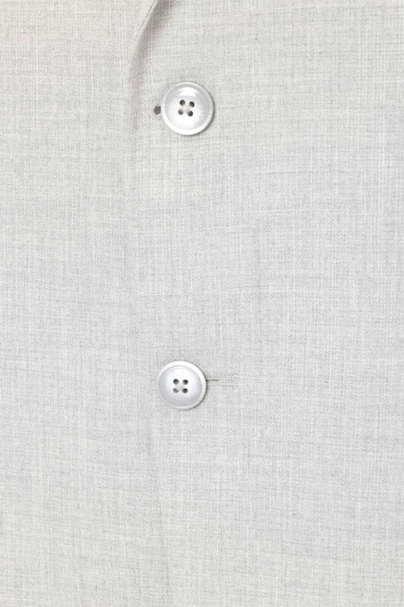 Gri Regular Desenli Mono Yaka 6 Drop Takım Elbise