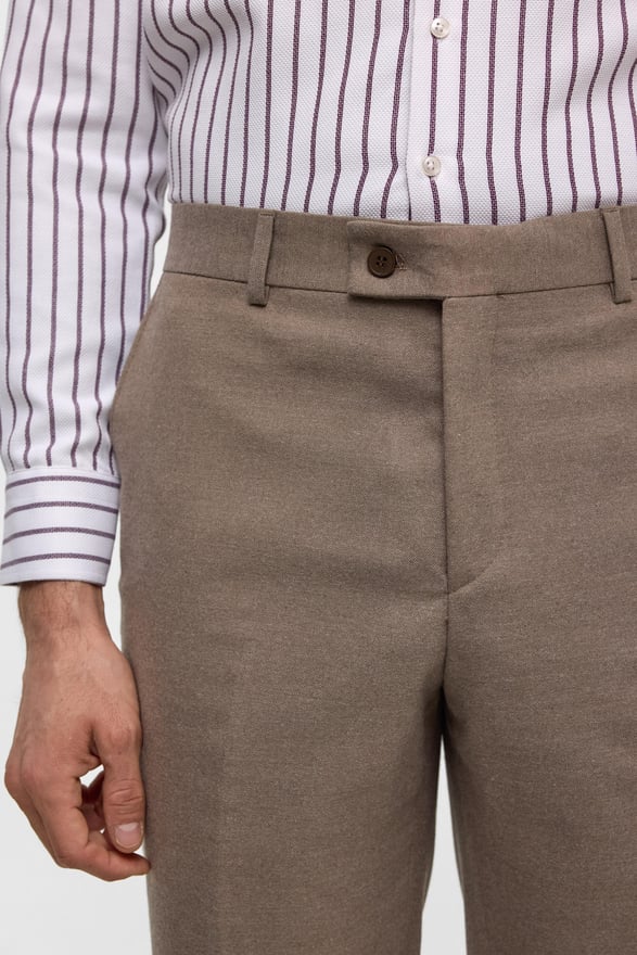 Kiremit Regular Düz Pantolon