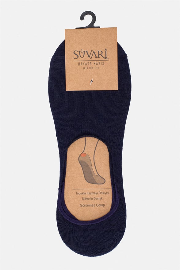 Lacivert Babet Çorap