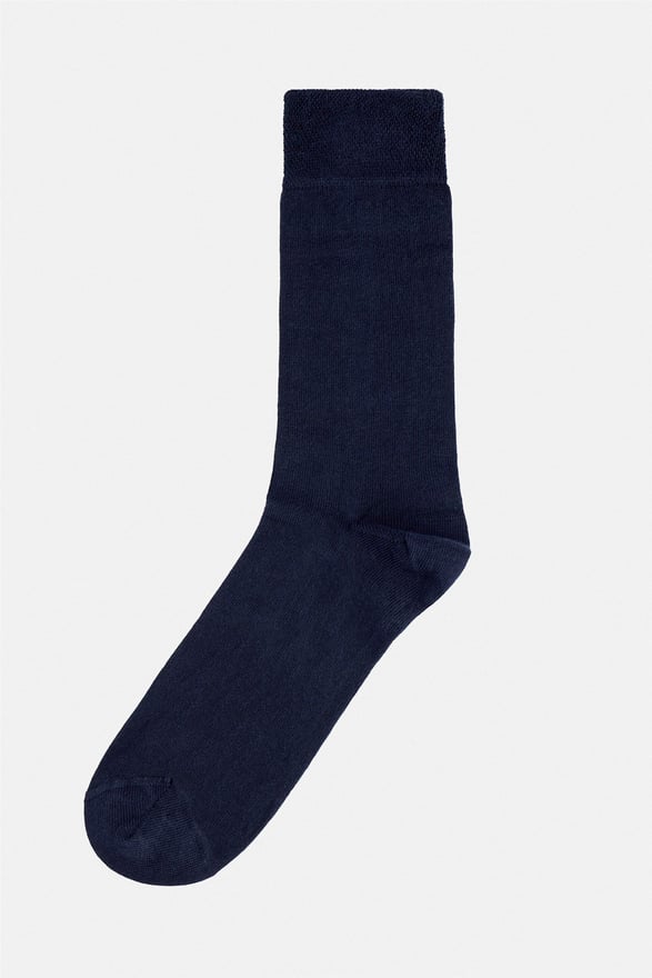Lacivert Düz Çorap
