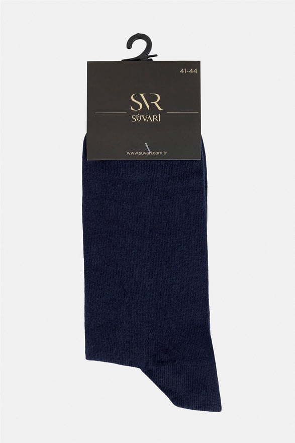 Lacivert Düz Çorap