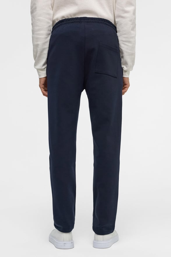 Lacivert Regular Düz Jogger Pantolon