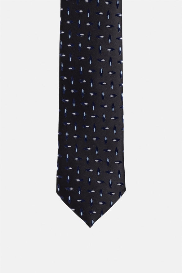 Siyah Baskılı Kravat
