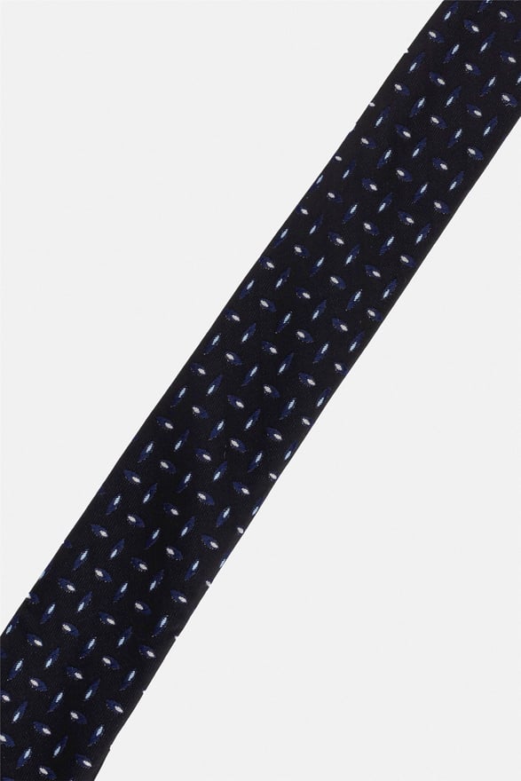 Siyah Baskılı Kravat