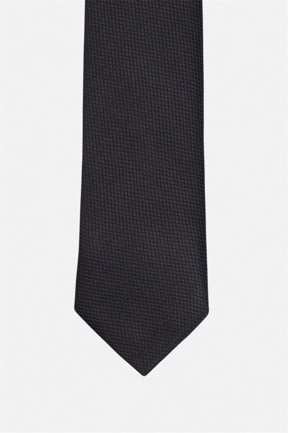 Siyah Düz Kravat