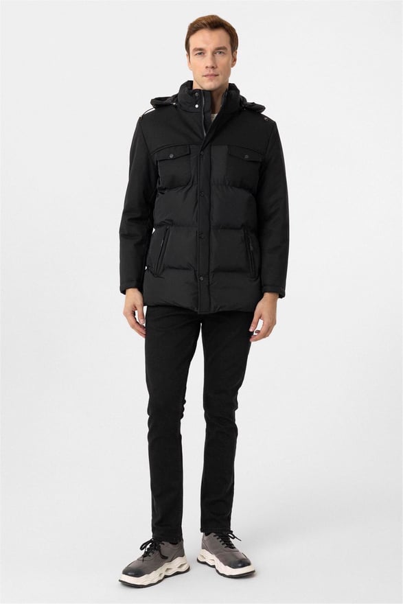 Siyah Slim Dolum Mont