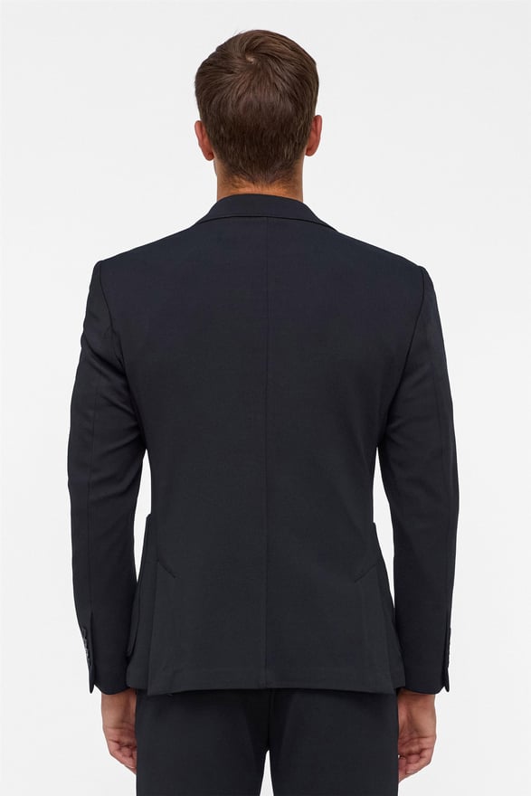 Siyah Slim Fit Düz 6 Drop Jogger Pantolon