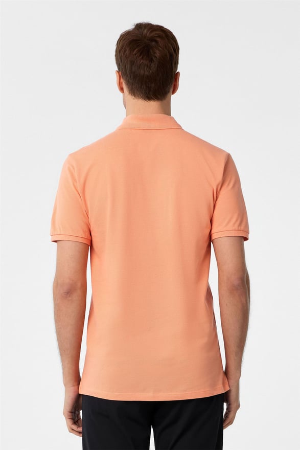 Taba Slim Armürlü Polo Yaka Tişört
