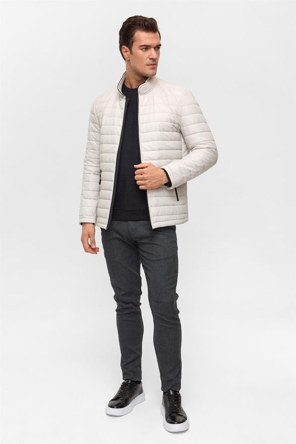 Taş Slim Kapitone Mont