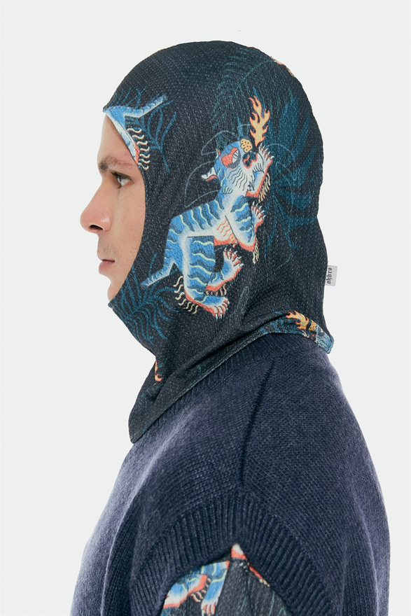 KAPLAN BASKILI NAVİ BALAKLAVA
