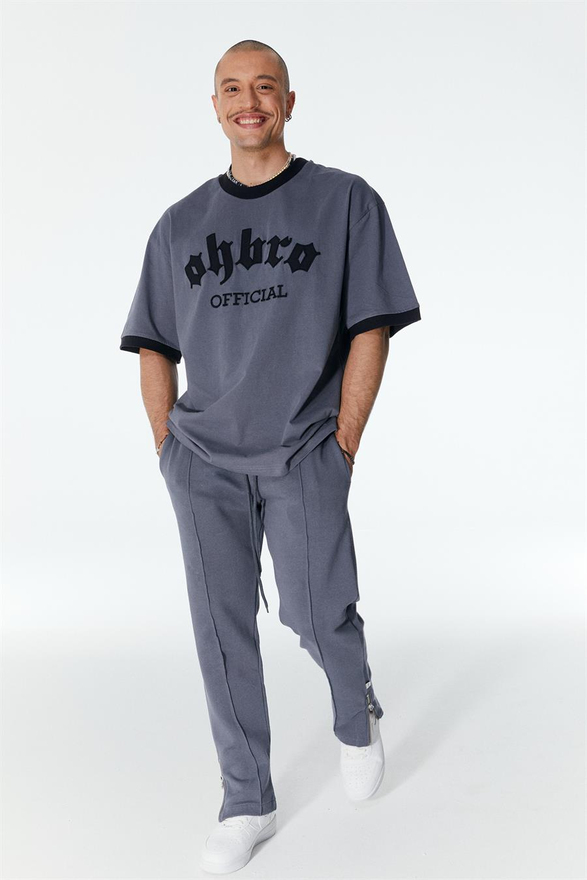 Vintage Gri Sweat Pantolon
