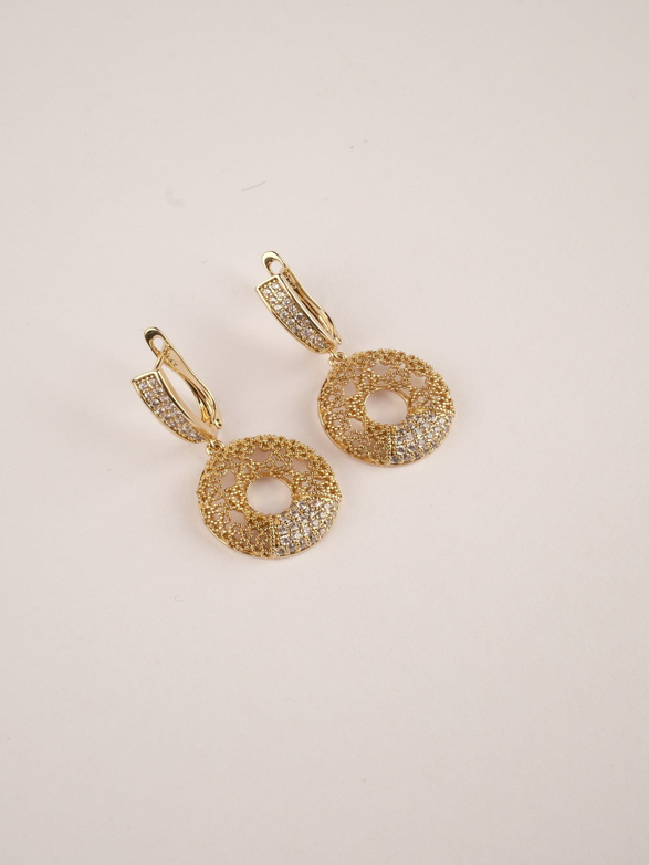 Hasır Gold Küpe